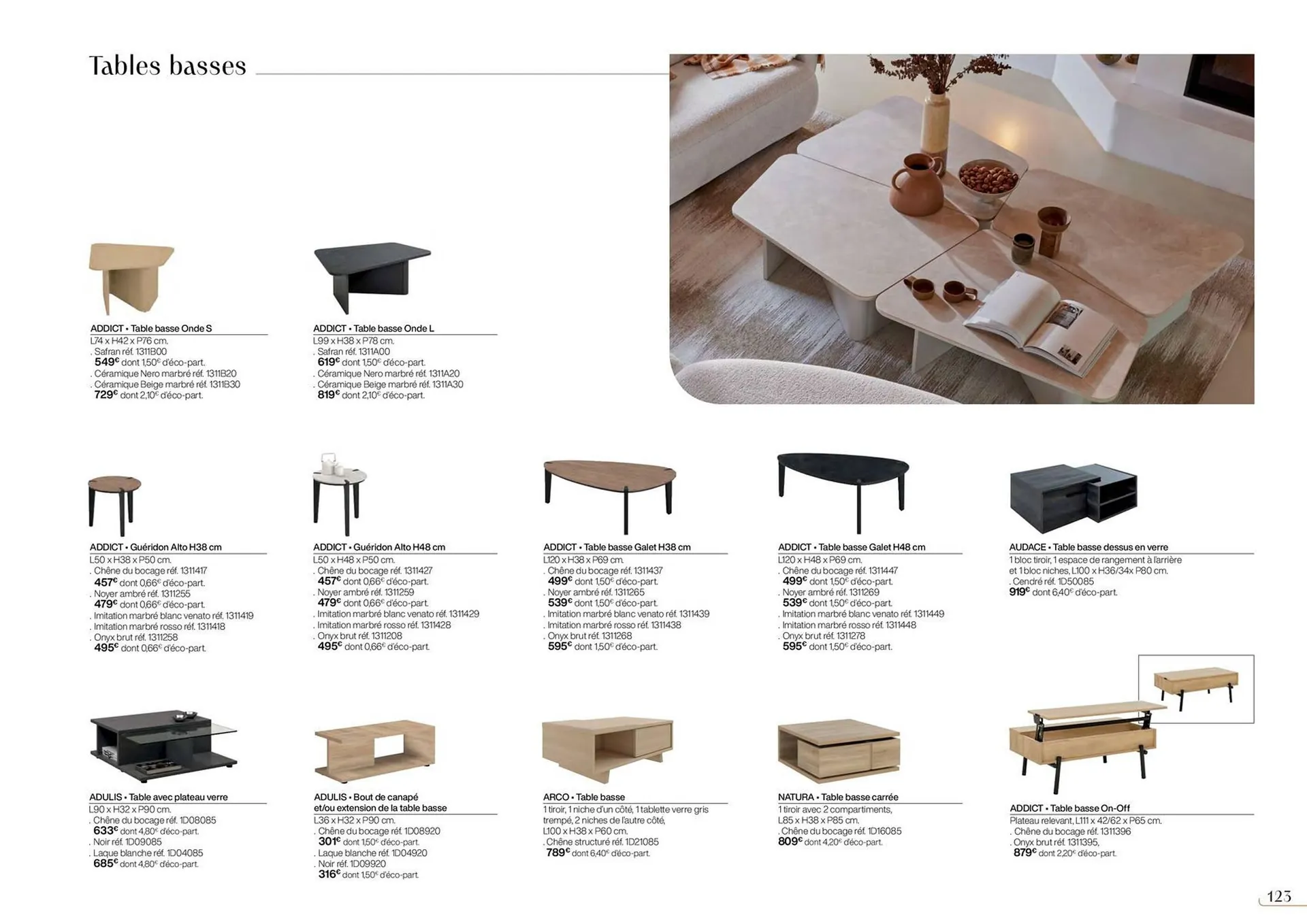 Catalogue Gautier du 6 septembre au 31 décembre 2025 - Catalogue page 123