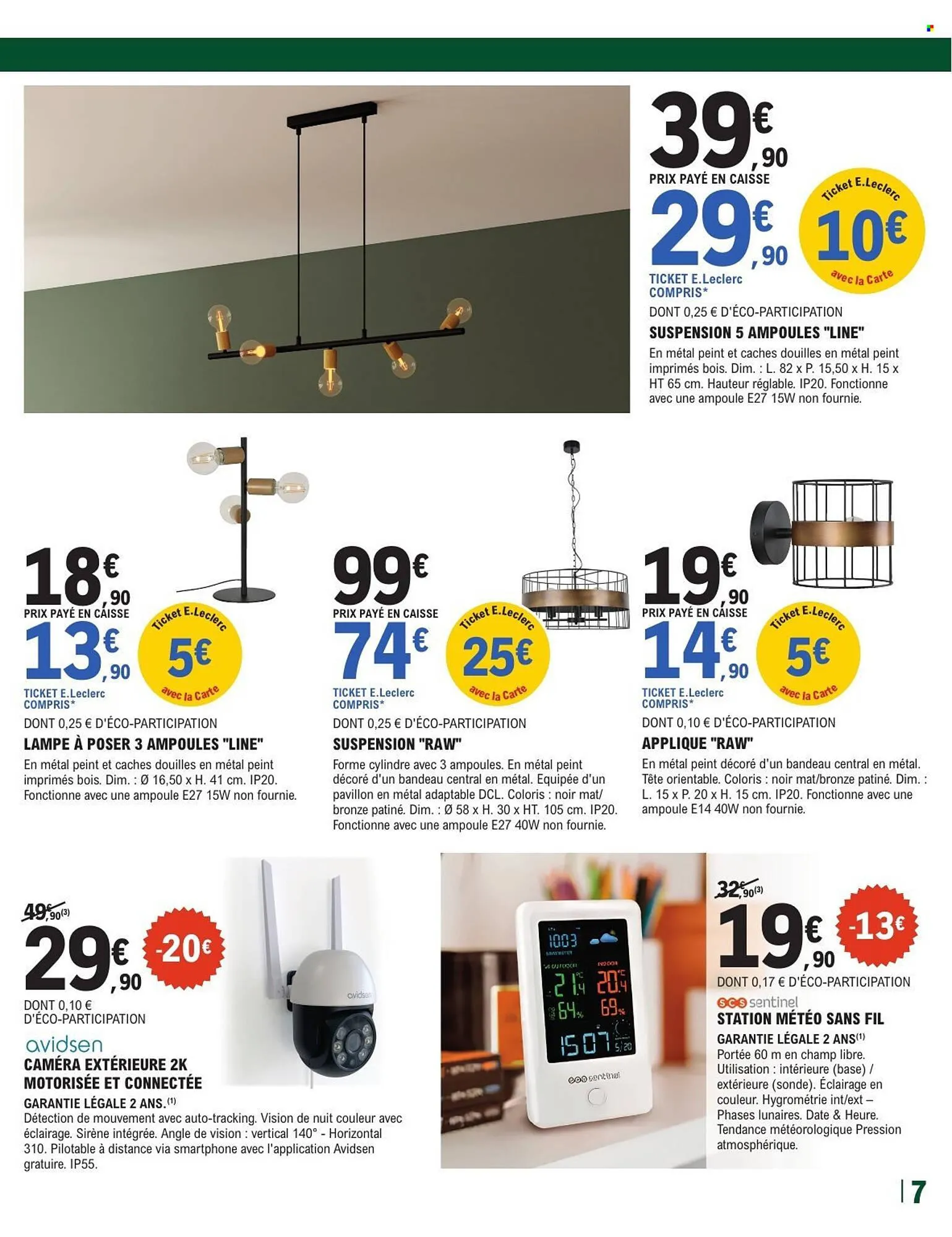 Catalogue E.Leclerc Brico du 25 novembre au 13 décembre 2025 - Catalogue page 7