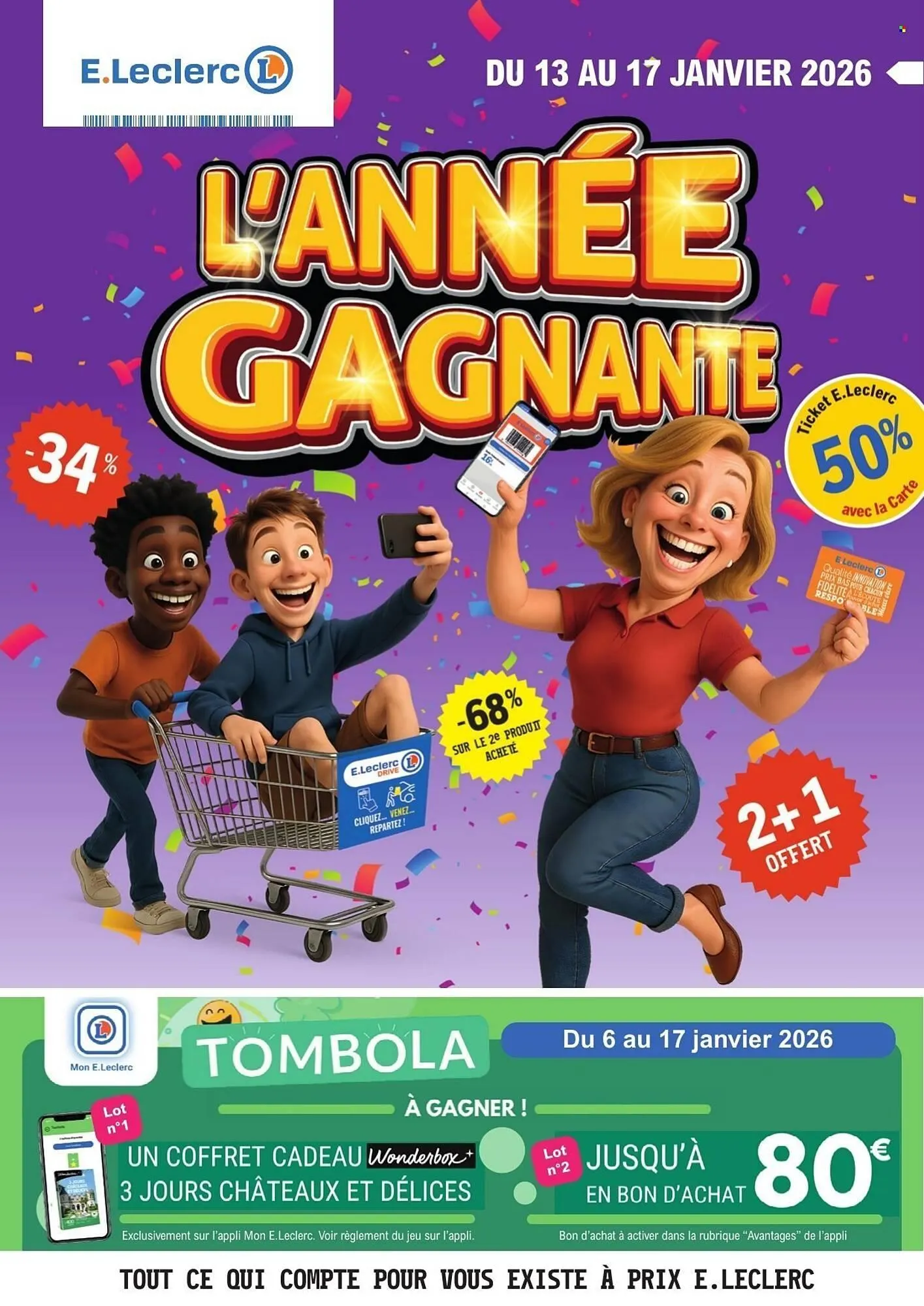 Catalogue E.Leclerc du 13 janvier au 17 janvier 2026 - Catalogue page 1