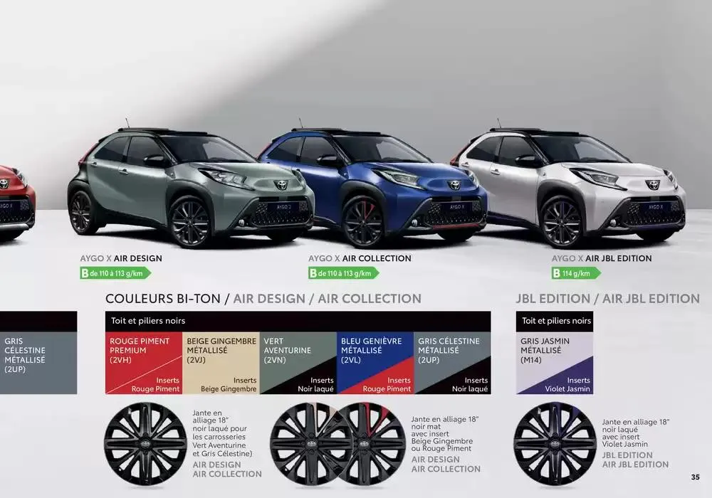 Toyota Aygo X du 6 novembre au 6 novembre 2025 - Catalogue page 35