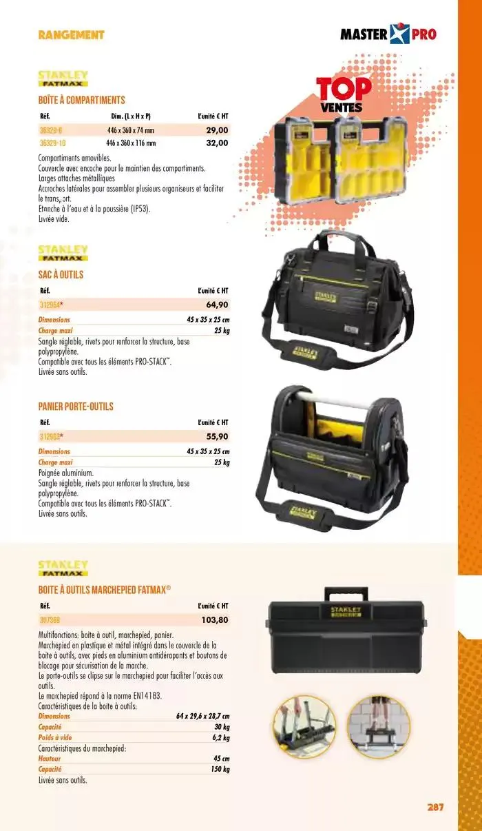 Essentiel Batiment 2025 du 3 janvier au 31 décembre 2025 - Catalogue page 289