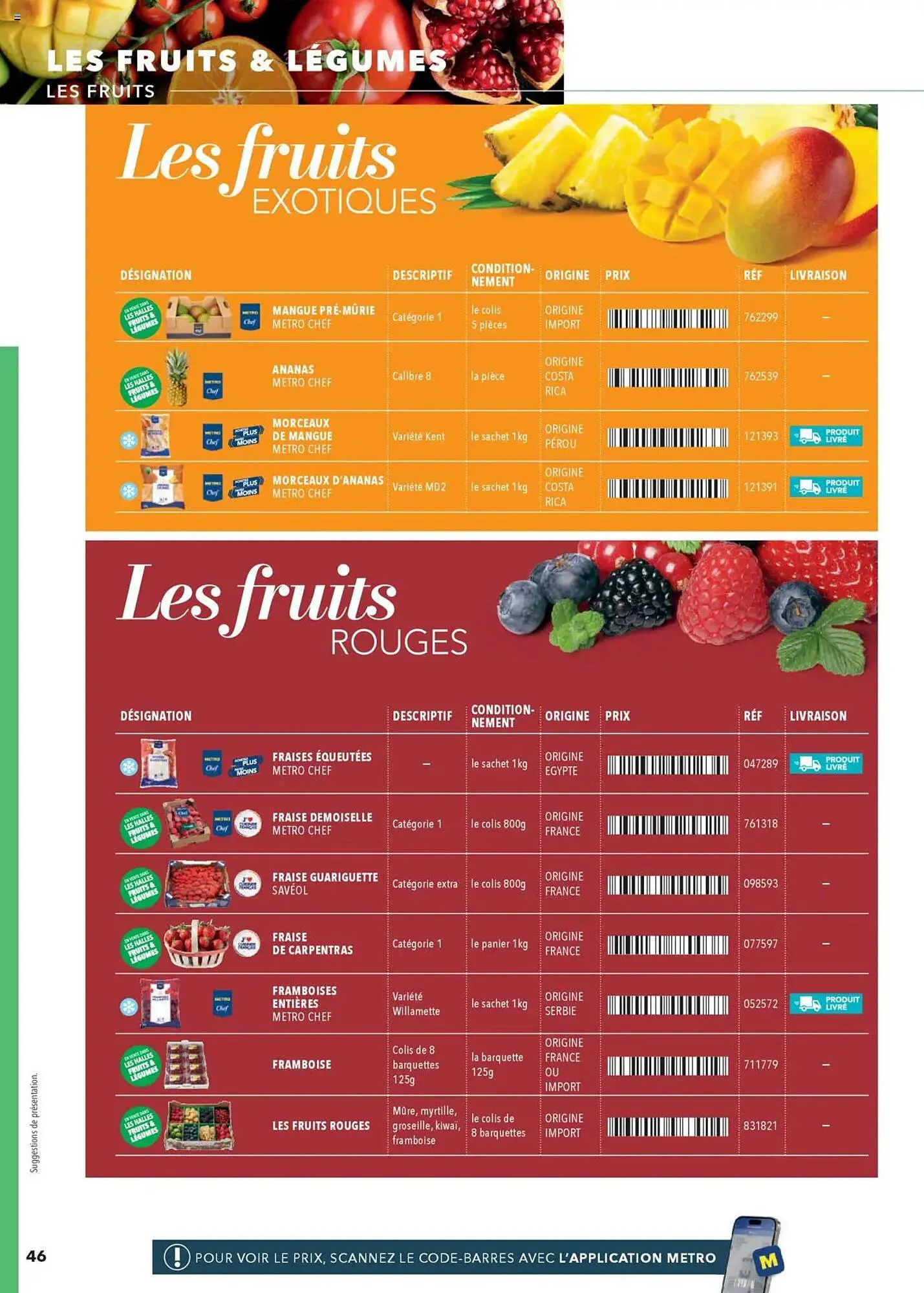 Catalogue METRO du 24 avril au 31 décembre 2025 - Catalogue page 46