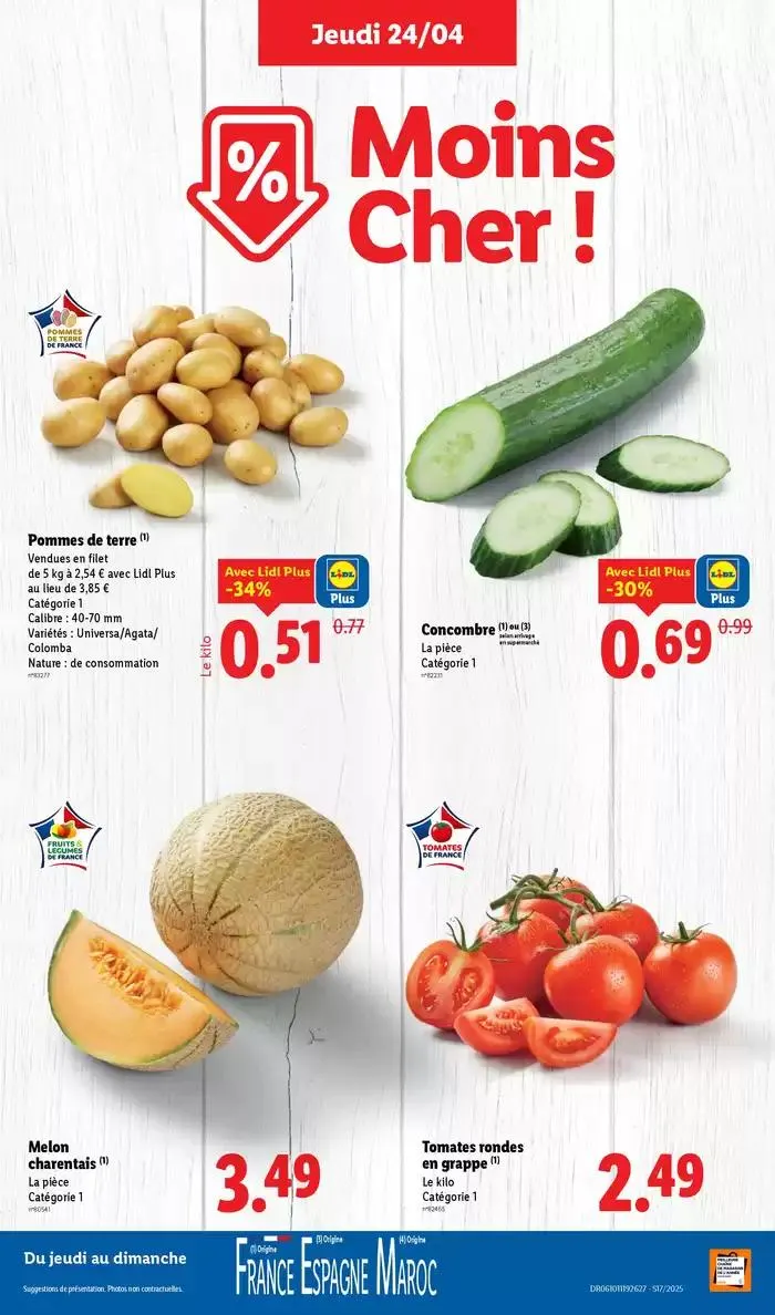 Fan de barbecue ? Retrouvez une sélection de viandes, sauces et bien plus à prix Lidl ! du 24 avril au 29 avril 2025 - Catalogue page 5