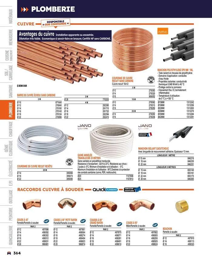 Guide produits 2024 du 15 mars au 31 décembre 2024 - Catalogue page 364