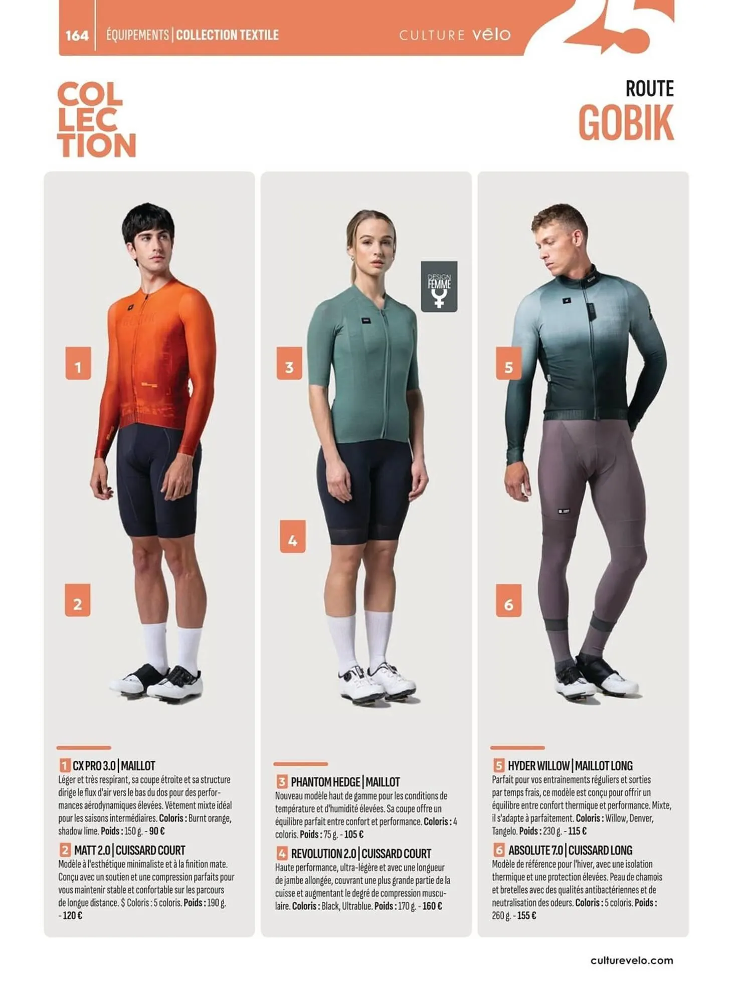 Catalogue Culture Vélo du 2 mai au 31 décembre 2025 - Catalogue page 164