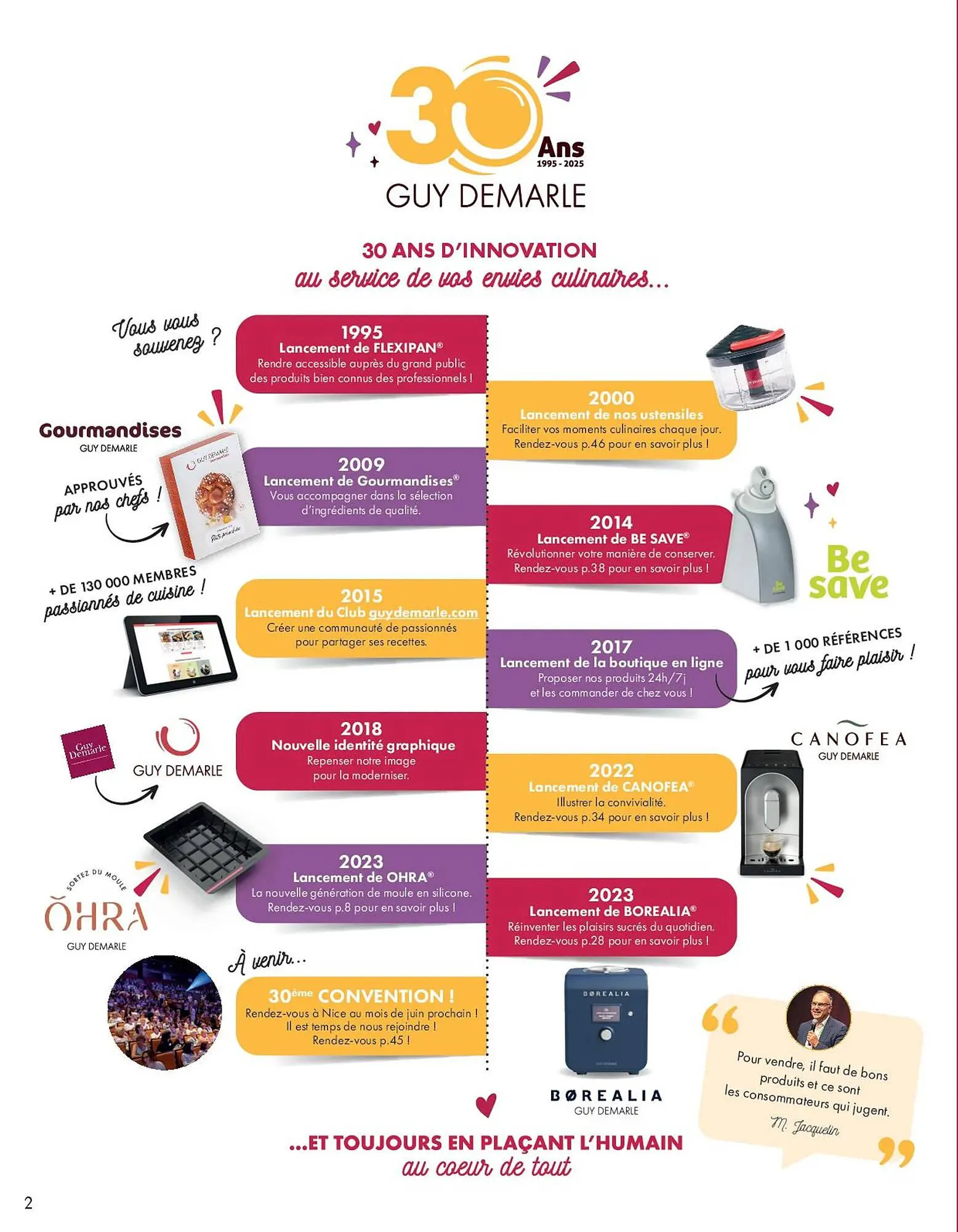 Catalogue Guy Demarle du 31 janvier au 31 août 2025 - Catalogue page 2