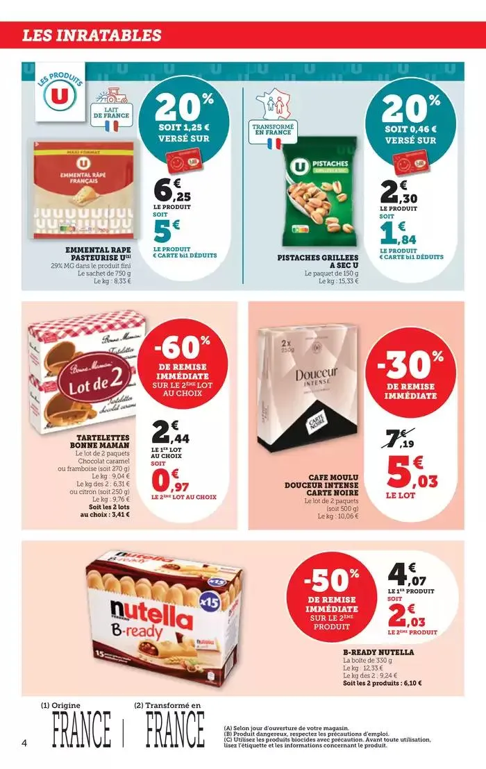 Catalogue Bi1 du 25 mars au 6 avril 2025 - Catalogue page 4