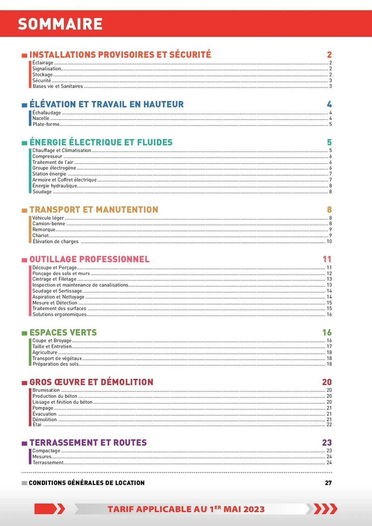 Catalogue Loxam du 1 décembre au 31 décembre 2023 - Catalogue page 12
