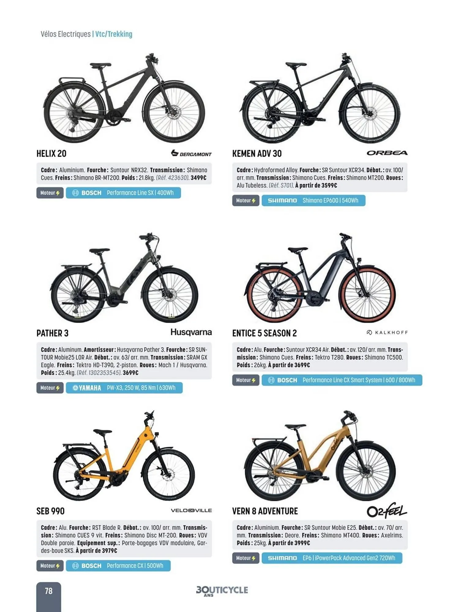 Catalogue Bouticycle du 2 mai au 31 décembre 2025 - Catalogue page 78