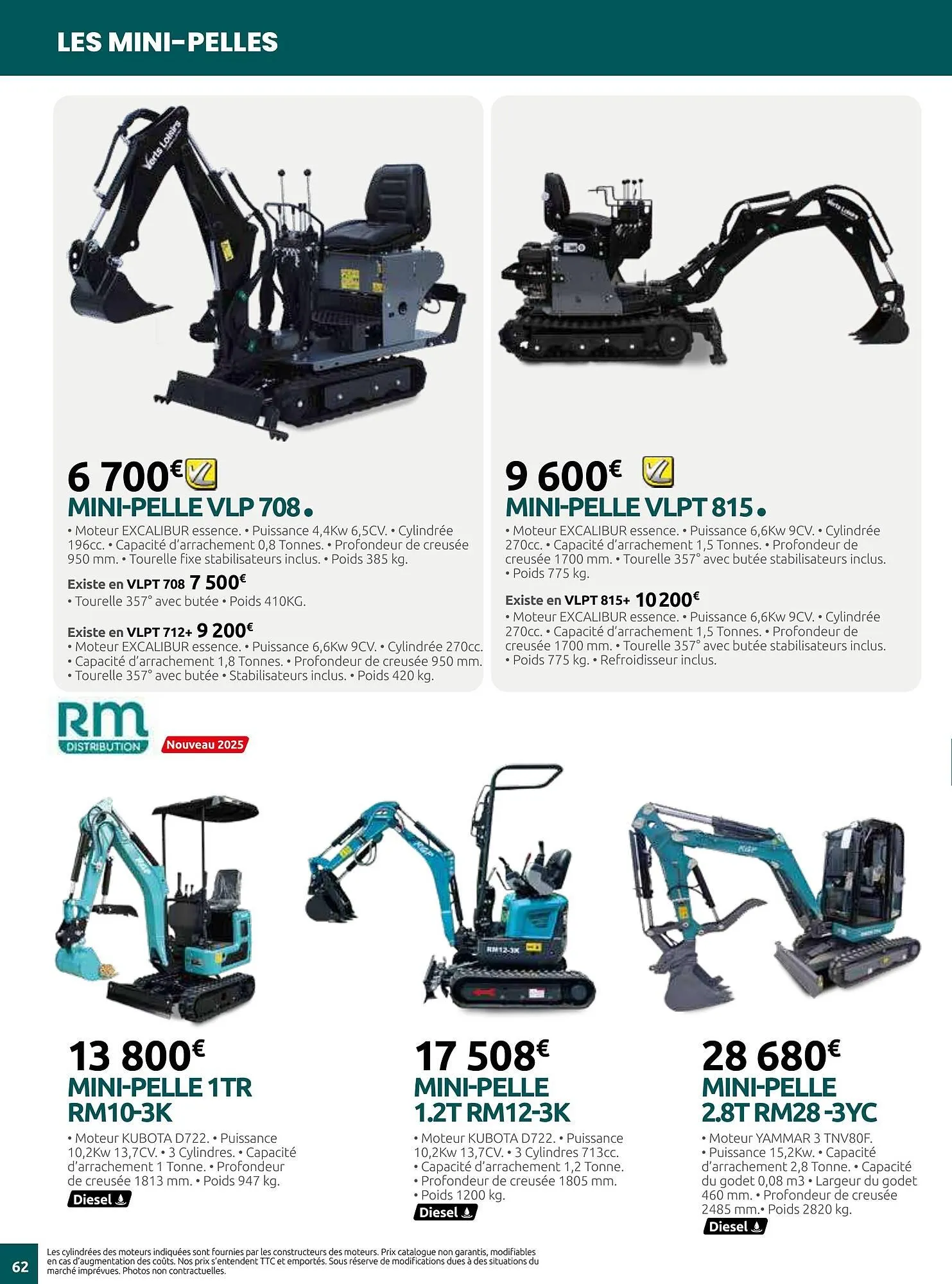 Catalogue Verts Loisirs du 5 mars au 29 décembre 2025 - Catalogue page 62