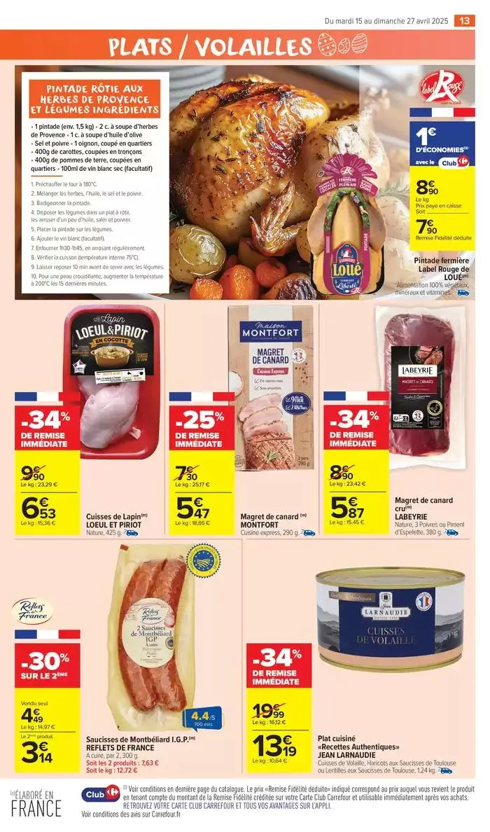 JOYEUSES PÂQUES du 15 avril au 27 avril 2025 - Catalogue page 15