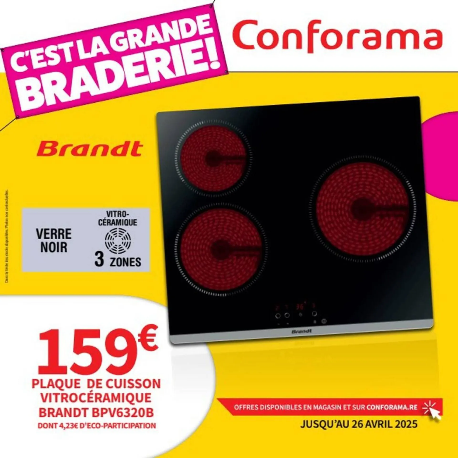 Catalogue Conforama du 18 avril au 26 avril 2025 - Catalogue page 3