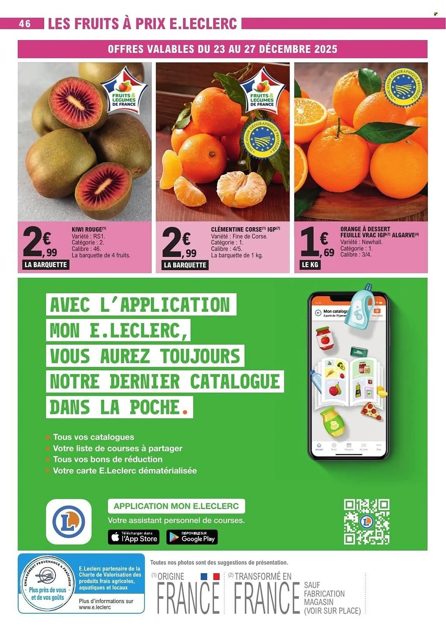 Catalogue E.Leclerc du 23 décembre au 3 janvier 2026 - Catalogue page 46