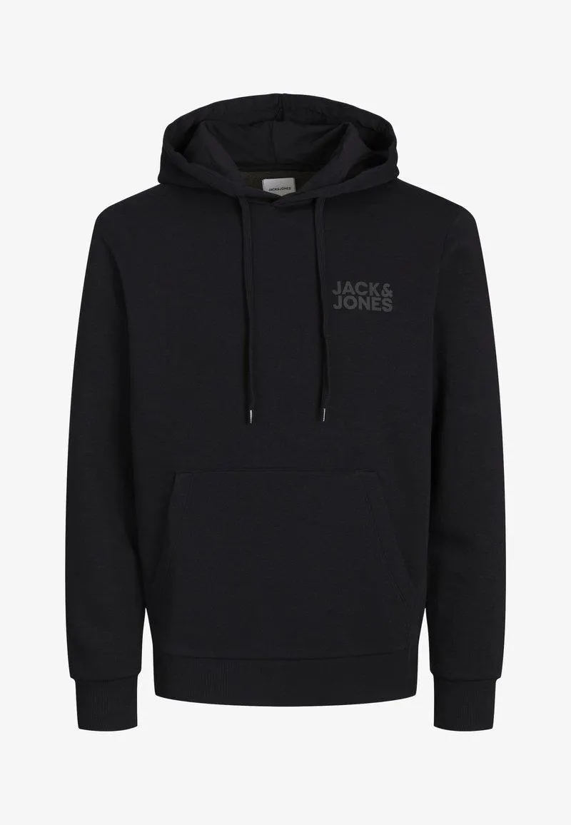 JJECORP LOGO HOOD - Sweat à capuche - black