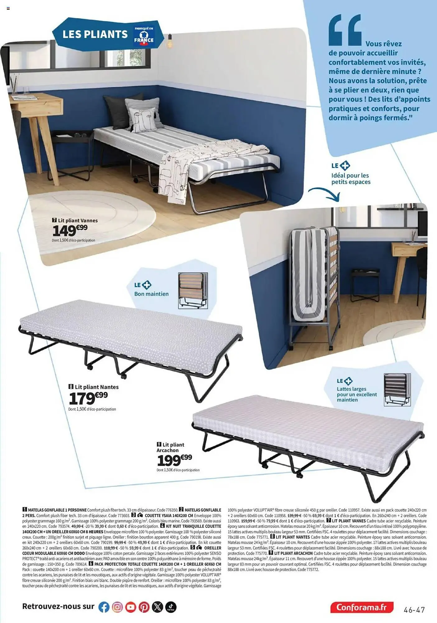 Catalogue Conforama du 10 juin au 31 décembre 2025 - Catalogue page 47