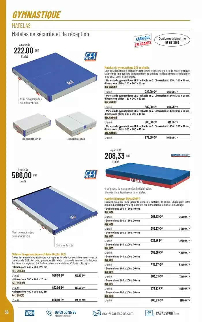 ÉQUIPEMENT SPORTIF du 6 mars au 31 décembre 2025 - Catalogue page 28