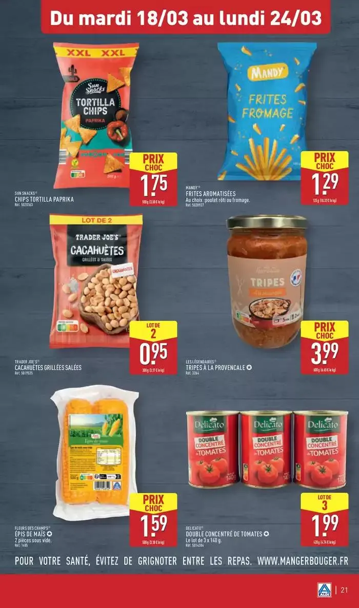 Arrivages marques Aldi à prix discount du 18 mars au 24 mars 2025 - Catalogue page 24