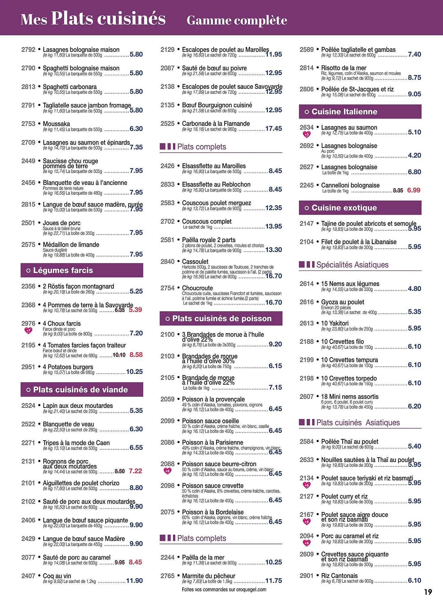 Catalogue Croque Gel du 4 mai au 7 juin 2026 - Catalogue page 19