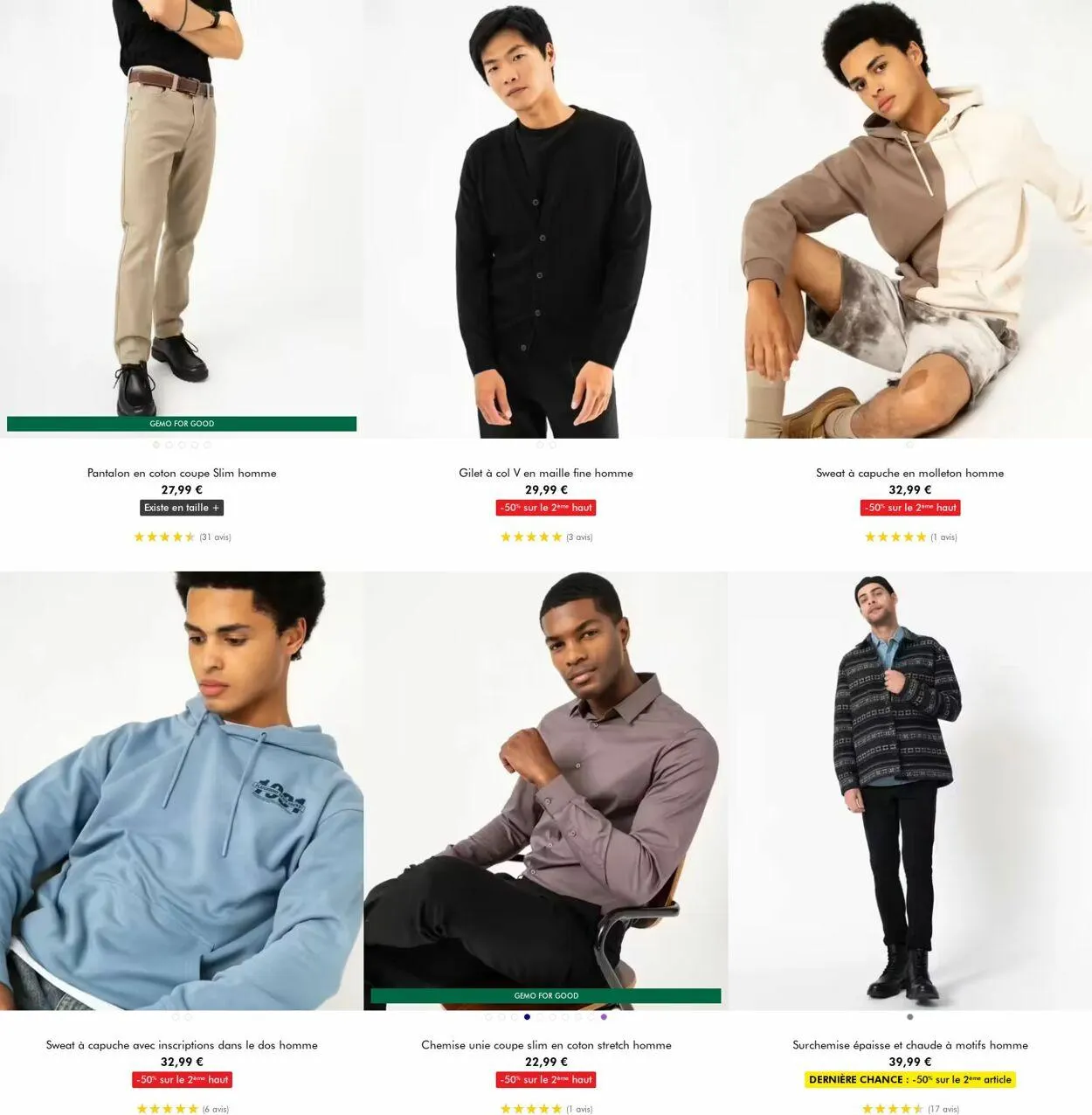 Gémo Catalogue actuel du 23 avril au 6 mai 2025 - Catalogue page 10