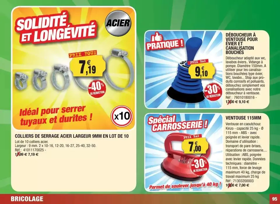 Arrivages de printemps du 6 février au 31 mai 2025 - Catalogue page 95