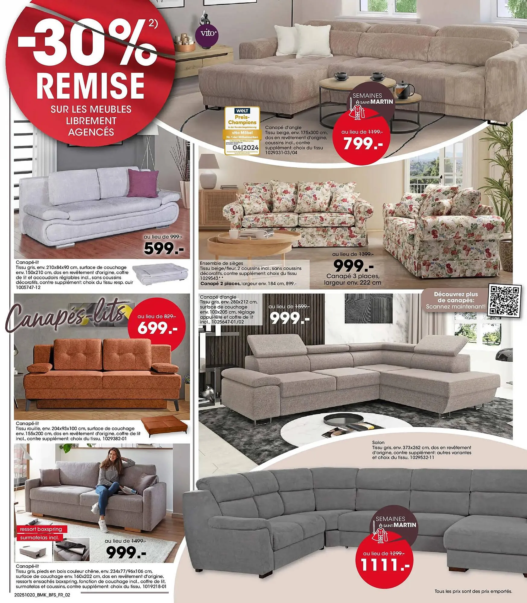 Catalogue Möbel Martin du 19 octobre au 2 novembre 2025 - Catalogue page 2