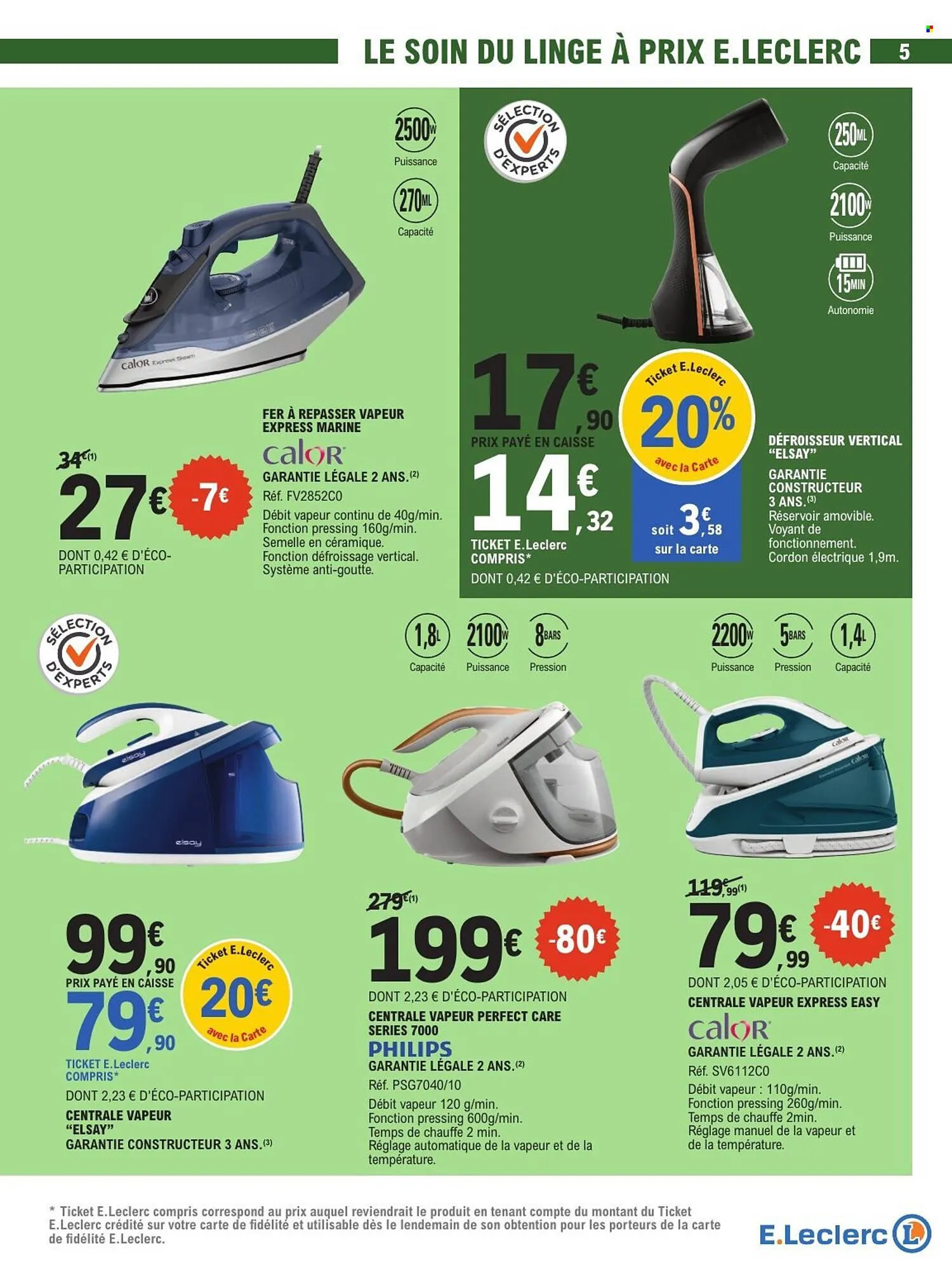 Catalogue E.Leclerc du 24 mars au 4 avril 2026 - Catalogue page 5