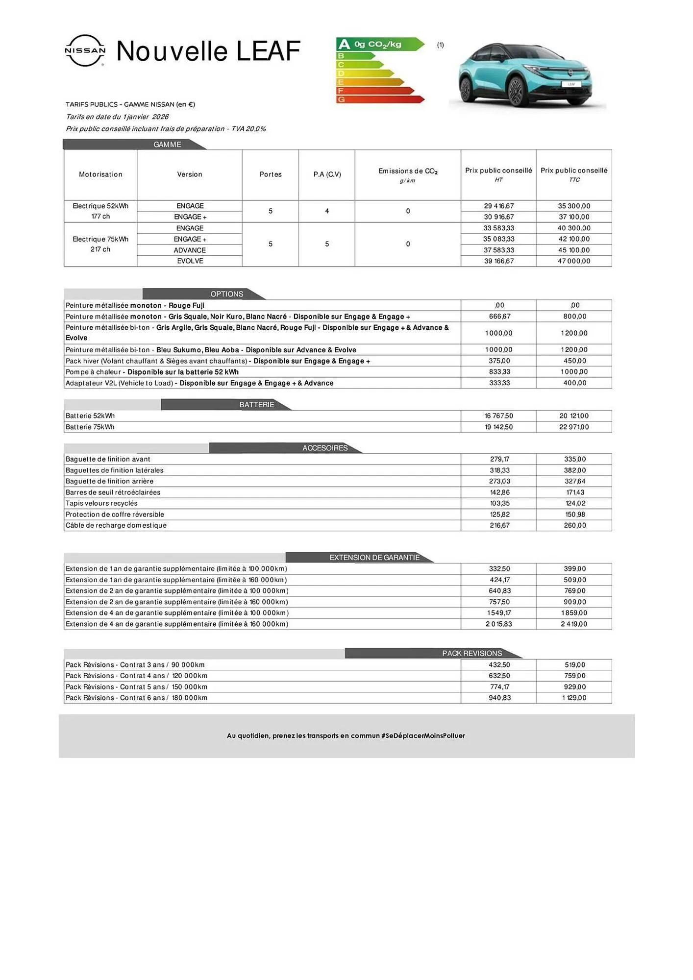 Catalogue Nissan du 6 janvier au 31 mai 2026 - Catalogue page 2