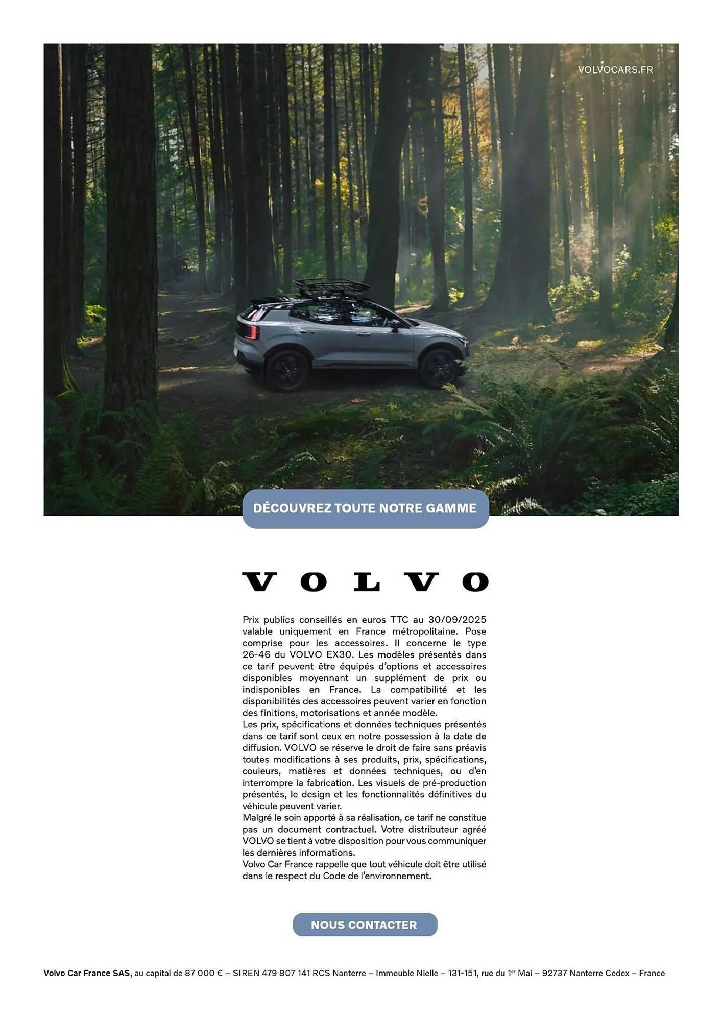 Catalogue VOLVO du 7 janvier au 31 janvier 2027 - Catalogue page 44
