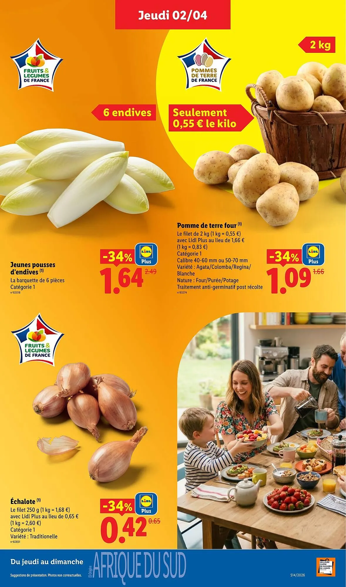 Catalogue Lidl du 2 avril au 8 avril 2026 - Catalogue page 4