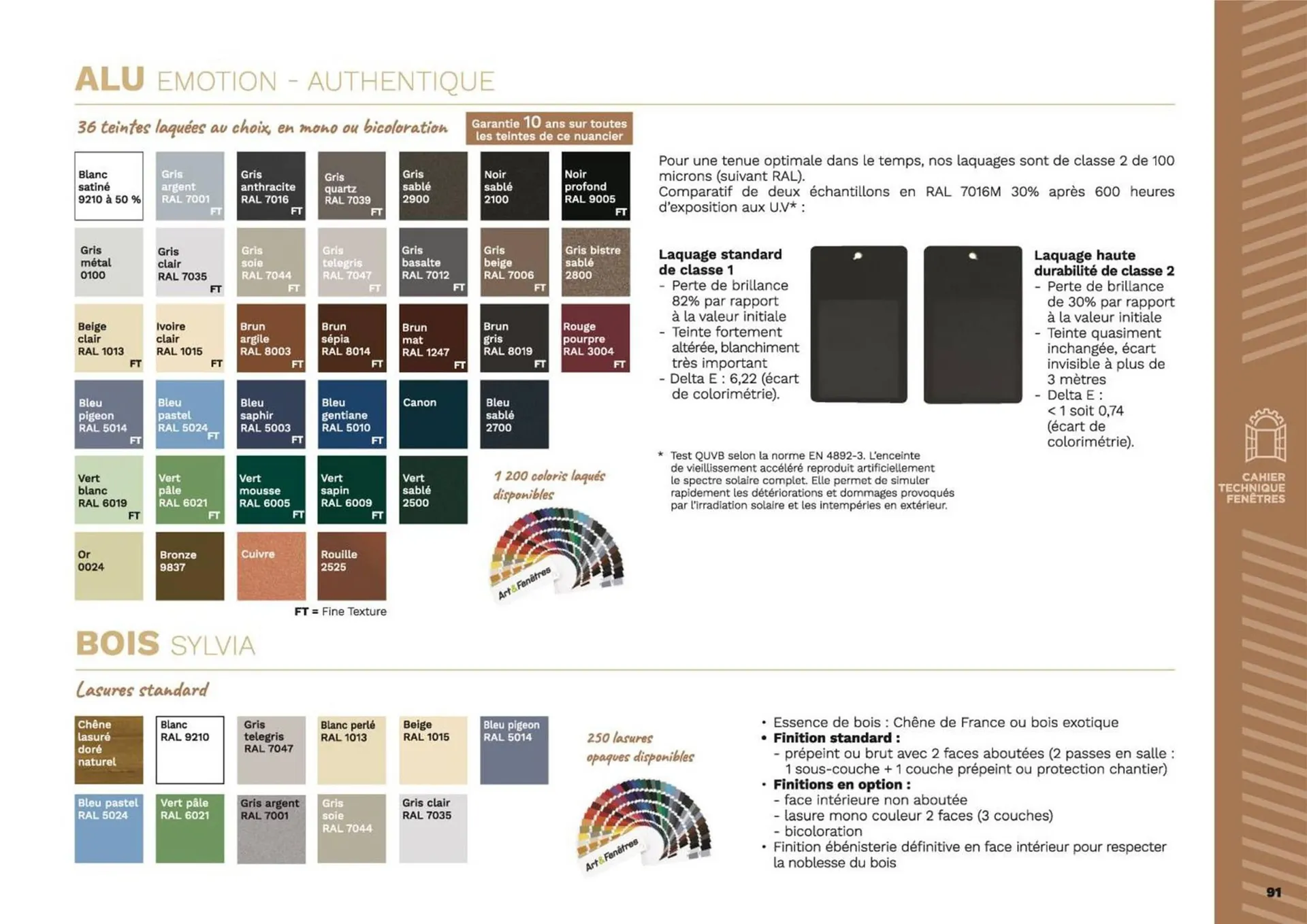 Catalogue Art & Fenêtres du 29 août au 31 décembre 2023 - Catalogue page 91