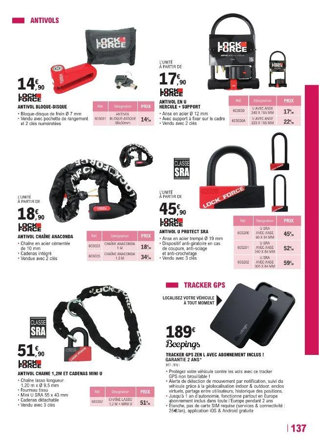 E. Leclerc du 22 avril au 28 mars 2026 - Catalogue page 137