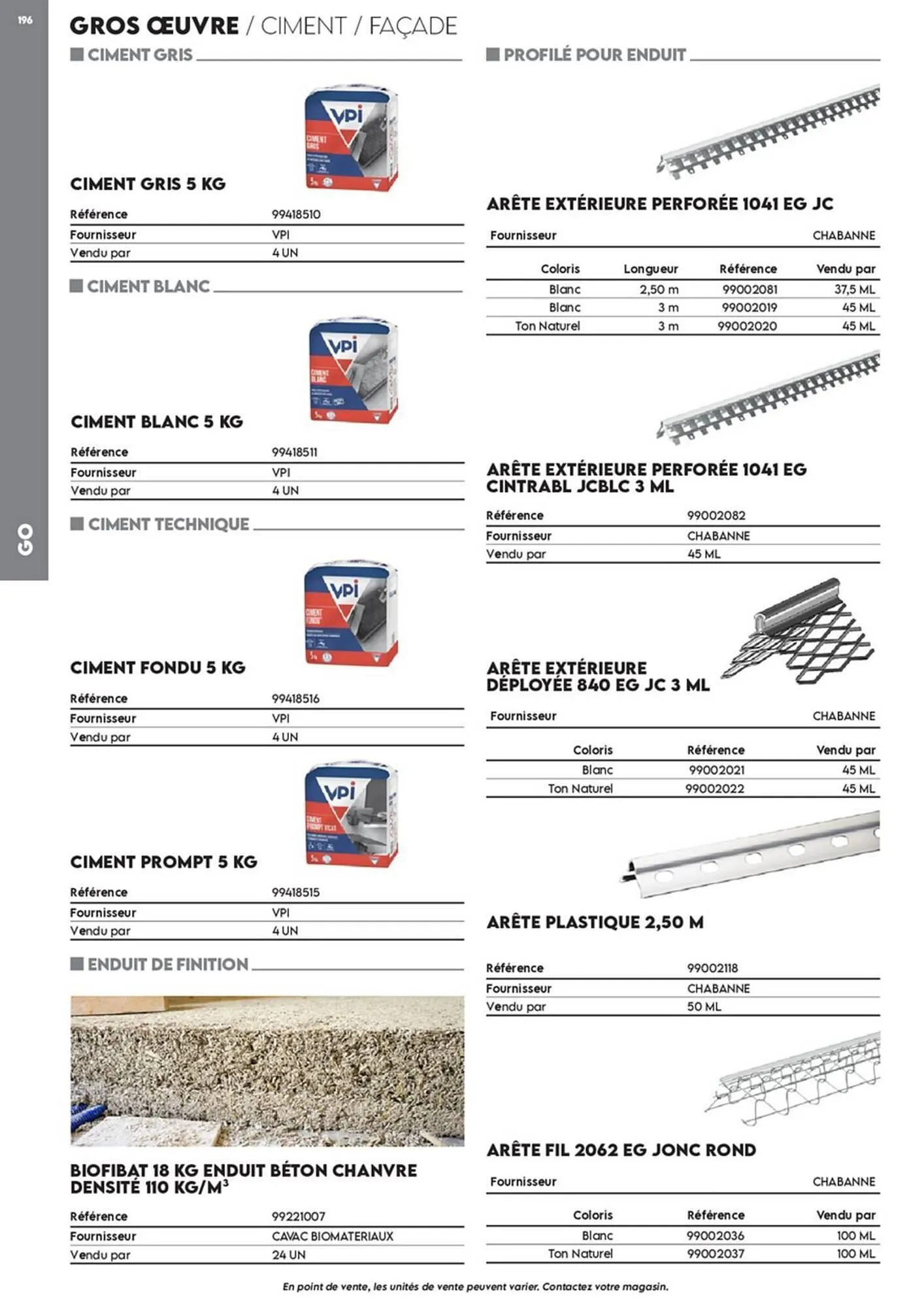 Catalogue Tout faire matériaux du 17 décembre au 30 décembre 2025 - Catalogue page 106