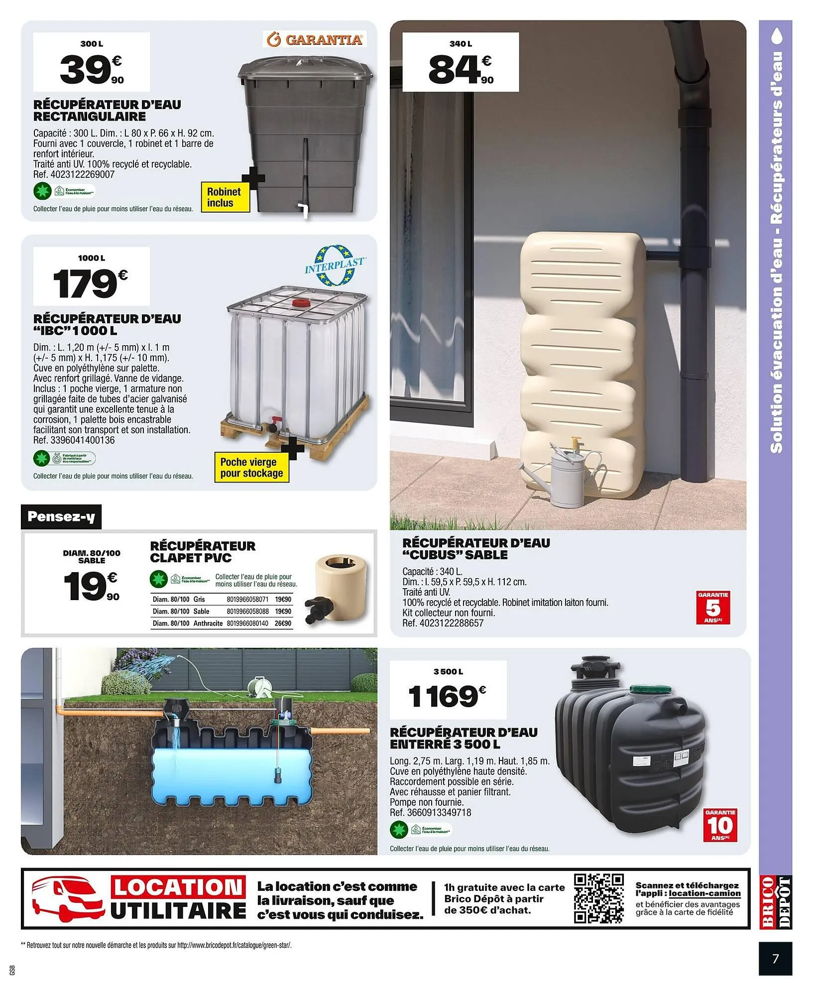 Catalogue Brico Dépôt du 20 juin au 3 juillet 2025 - Catalogue page 7