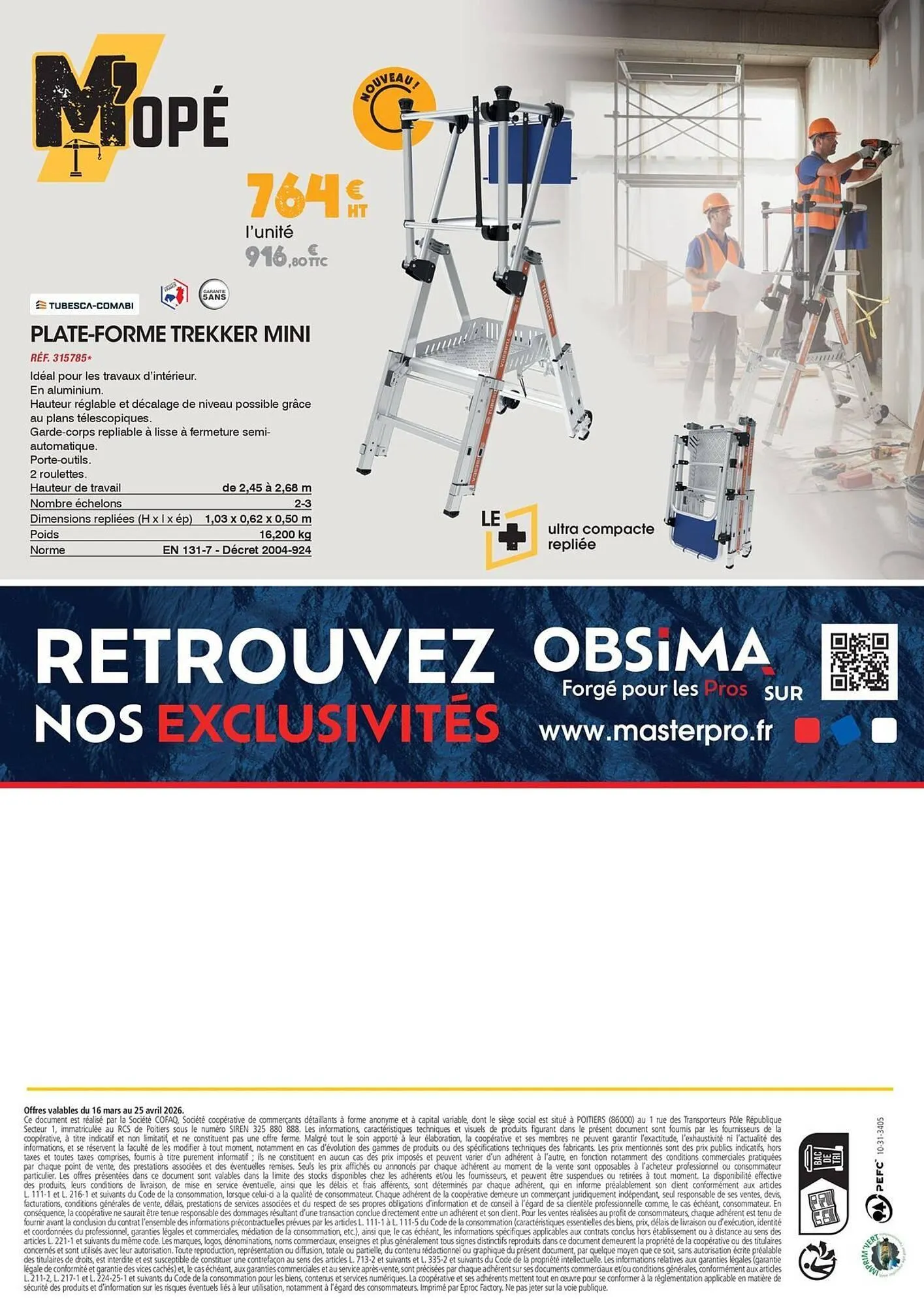 Catalogue Master Pro du 16 mars au 25 avril 2026 - Catalogue page 16