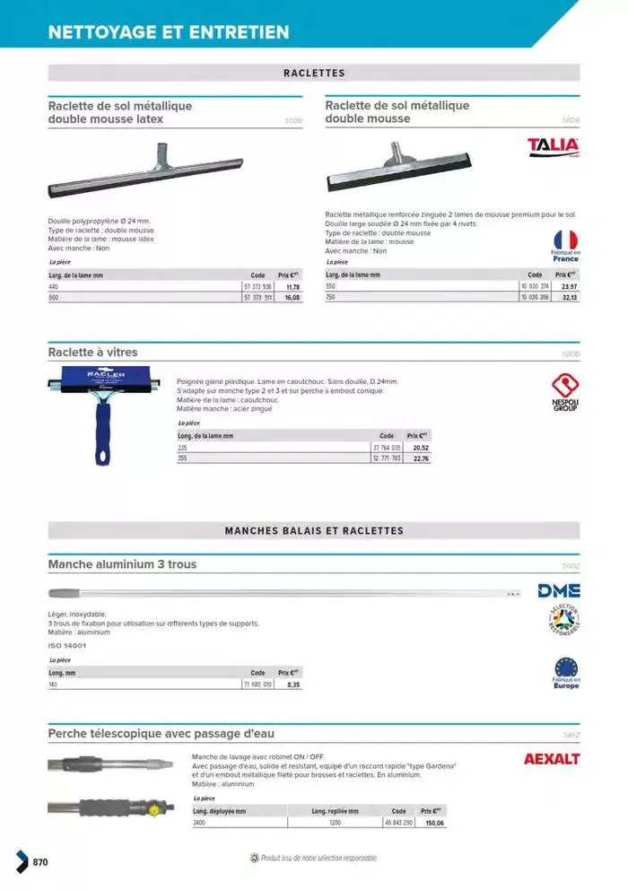 Catalogue général du 11 mars au 31 décembre 2025 - Catalogue page 872