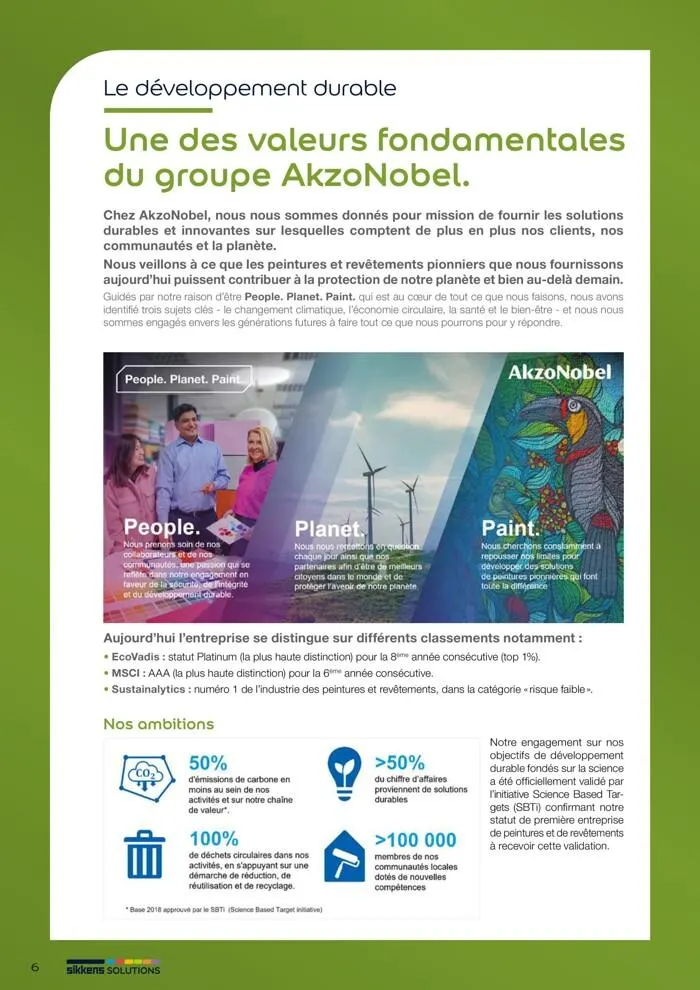  Le catalogue Sikkens Solutions 2023 du 9 mai au 31 décembre 2025 - Catalogue page 6