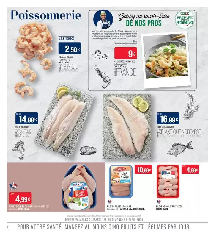 C'EST TOUS LES JOURS LE MARCHÉ du 31 mars au 13 avril 2025 - Catalogue page 6