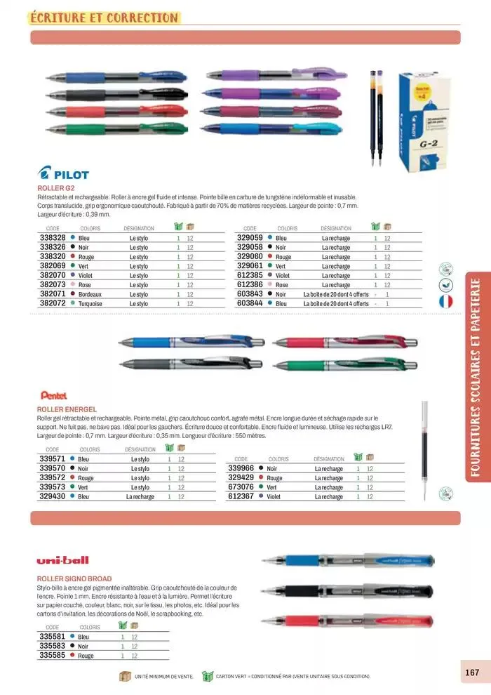 Nos Catalogues Thématiques du 1 janvier au 31 décembre 2025 - Catalogue page 169