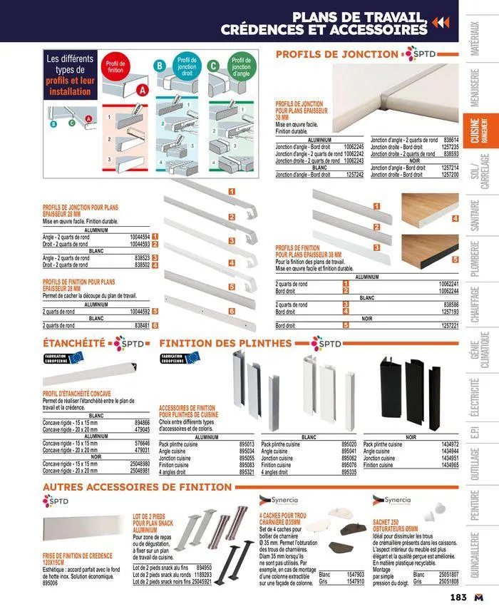 Guide produits 2024 du 15 mars au 31 décembre 2024 - Catalogue page 183