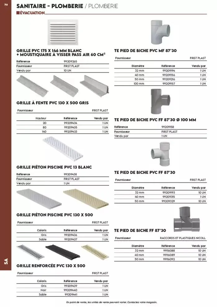 Tout faire +de 15 000 Produits du 17 décembre au 30 juin 2025 - Catalogue page 686