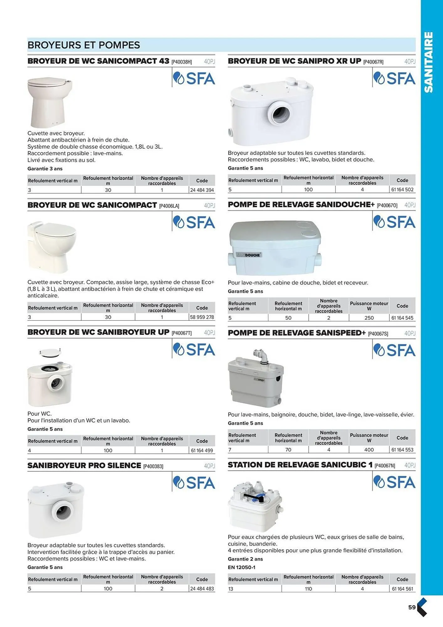 Catalogue Prolians du 2 octobre au 31 décembre 2025 - Catalogue page 59