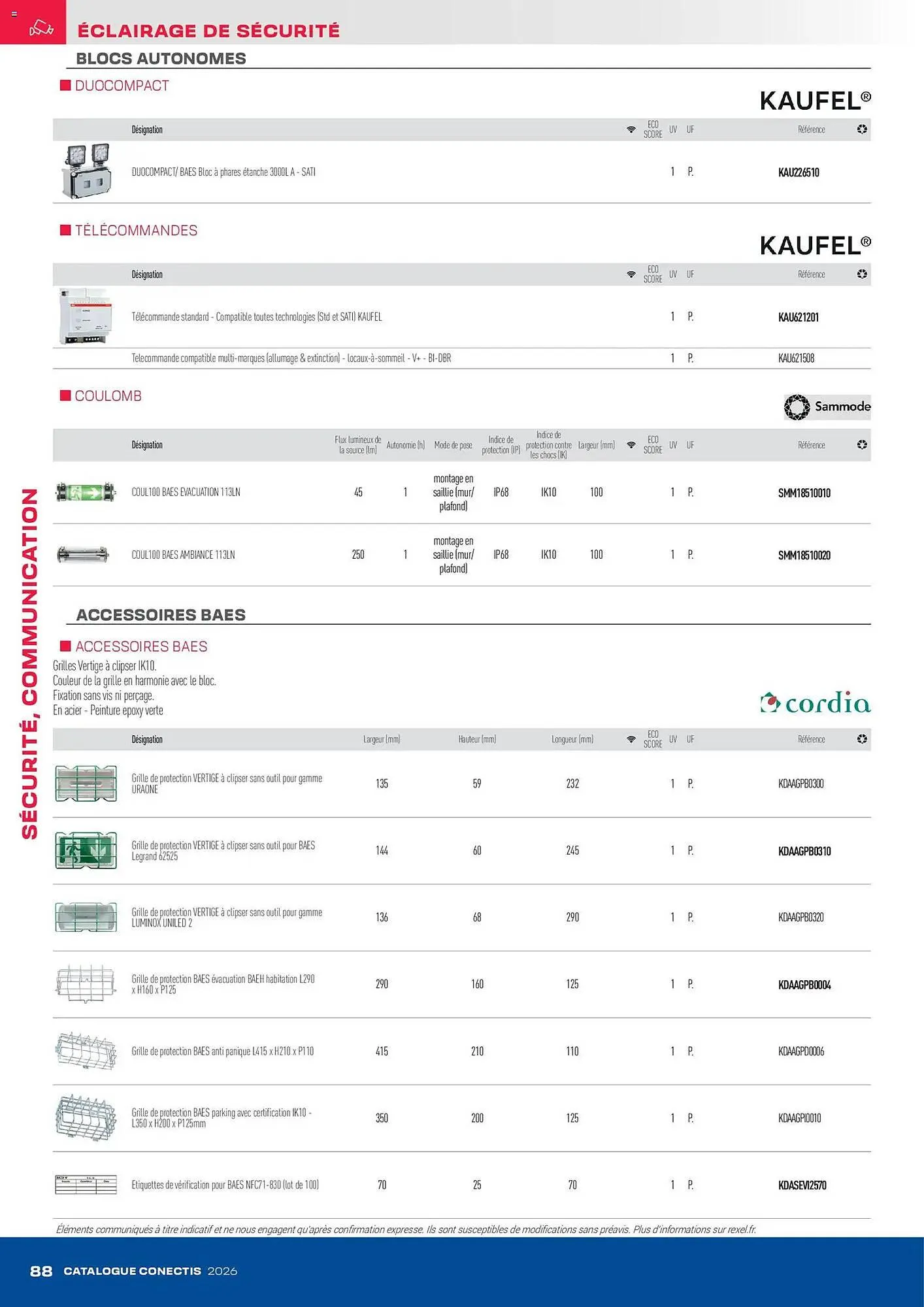 Catalogue Rexel du 10 avril au 31 décembre 2026 - Catalogue page 88