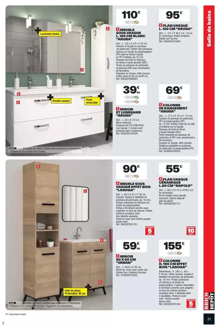 Voyez plus grand avec nos prix dépôt ! du 30 avril au 15 mai 2025 - Catalogue page 21