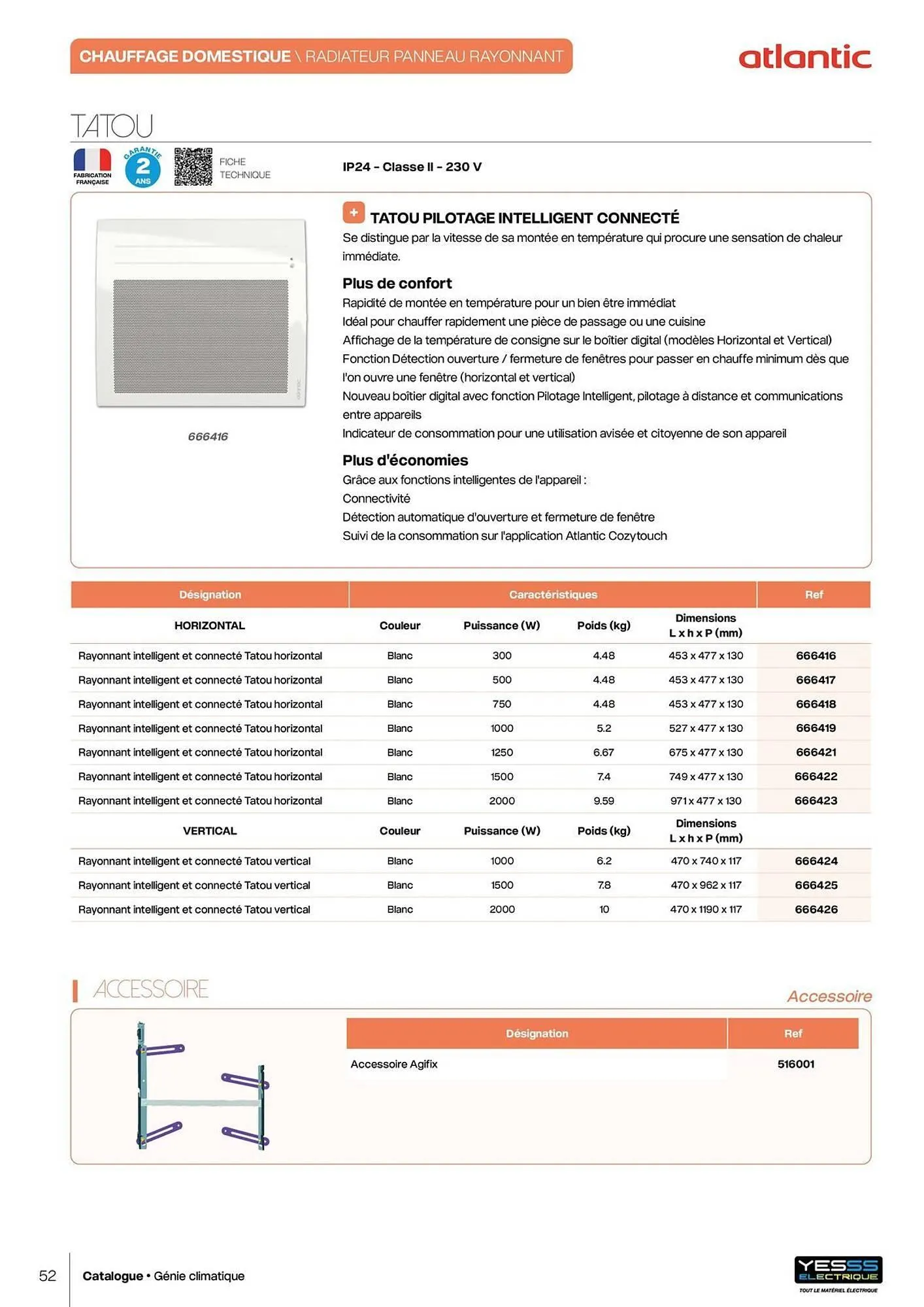 Catalogue Yesss electrique du 14 octobre au 31 décembre 2026 - Catalogue page 54
