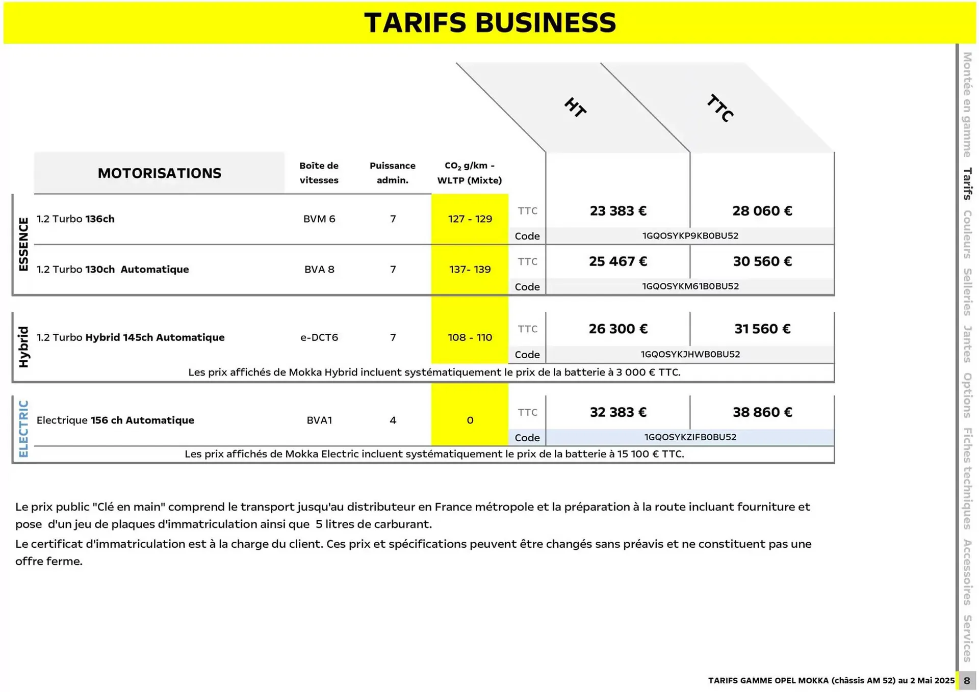 Catalogue Opel du 12 mai au 12 mai 2026 - Catalogue page 8