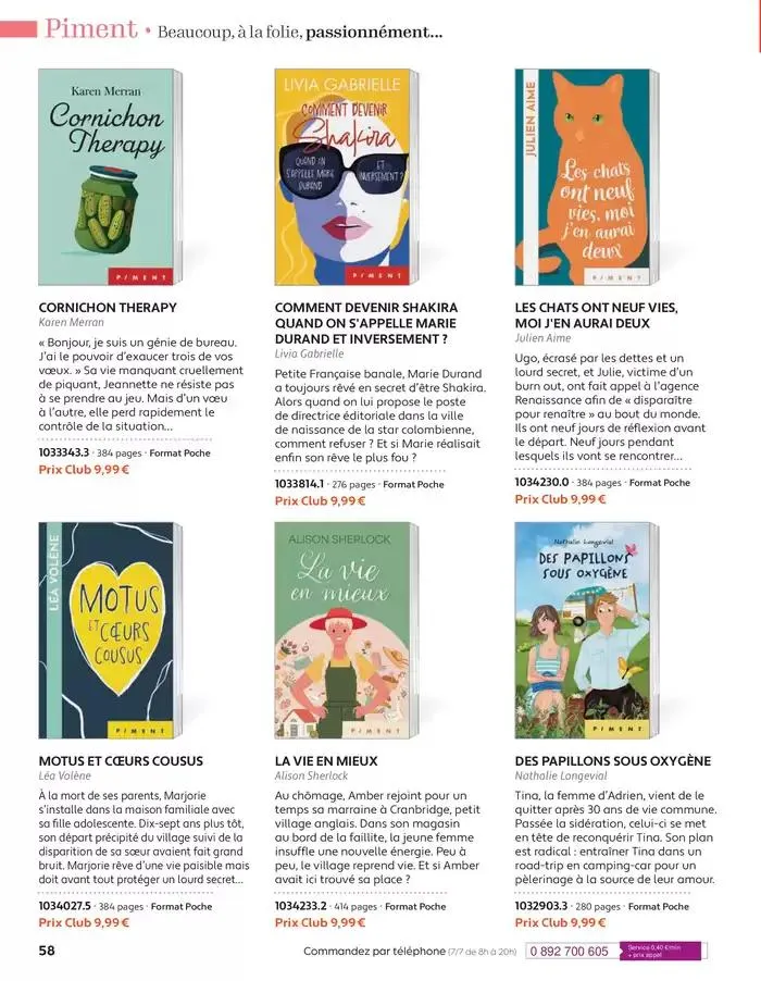 Mars - Avril 2025 du 4 mars au 30 avril 2025 - Catalogue page 58