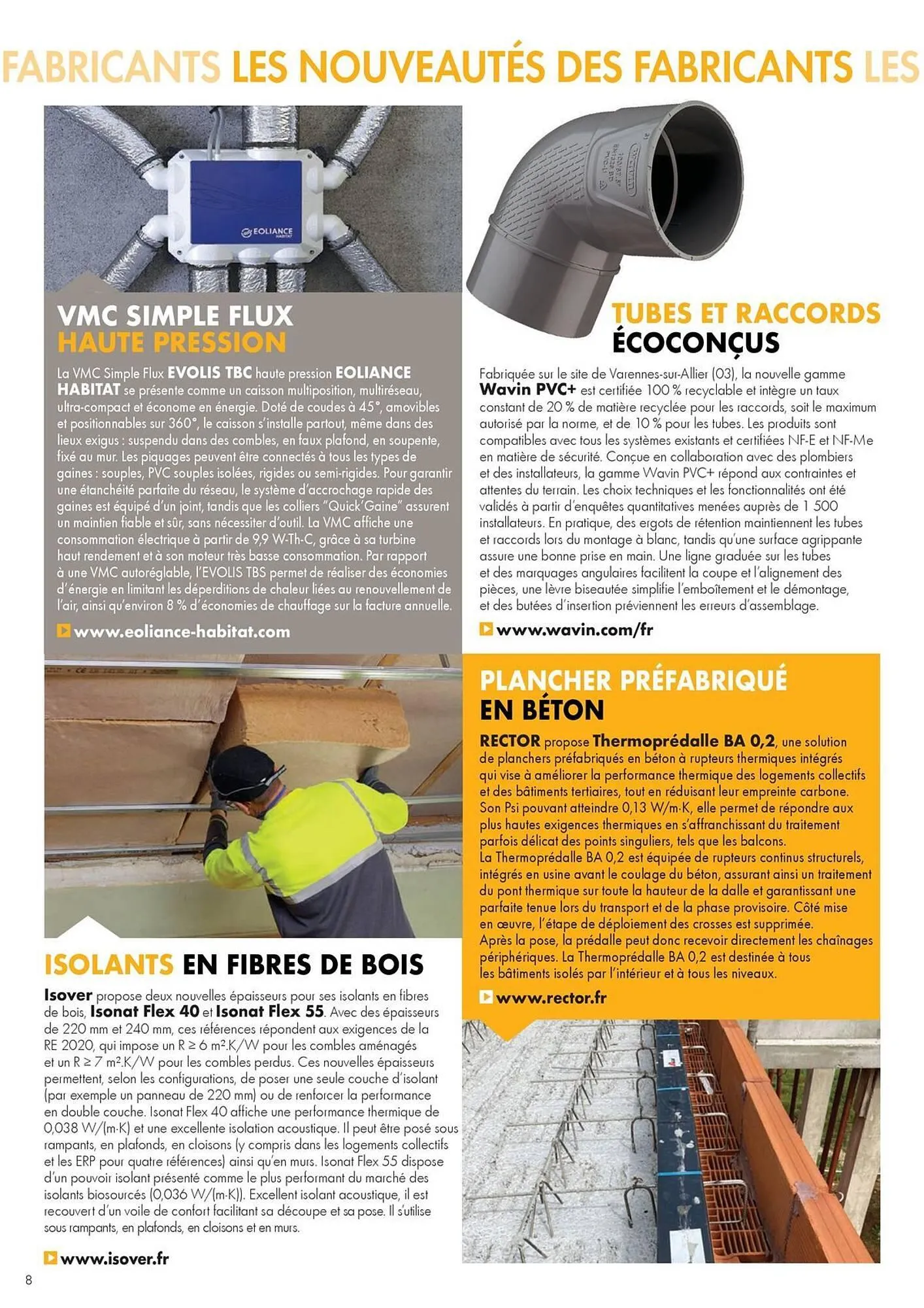 Catalogue Gedimat du 12 janvier au 31 mars 2026 - Catalogue page 8