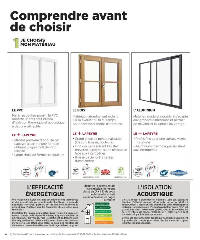 FENÊTRES Edition 2025 du 15 avril au 31 décembre 2025 - Catalogue page 4