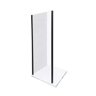 Paroi latérale noire - 80 cm ép. 5 mm