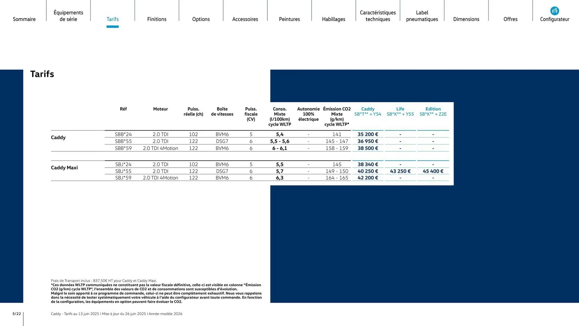 Catalogue Volkswagen du 7 août au 31 mars 2026 - Catalogue page 5